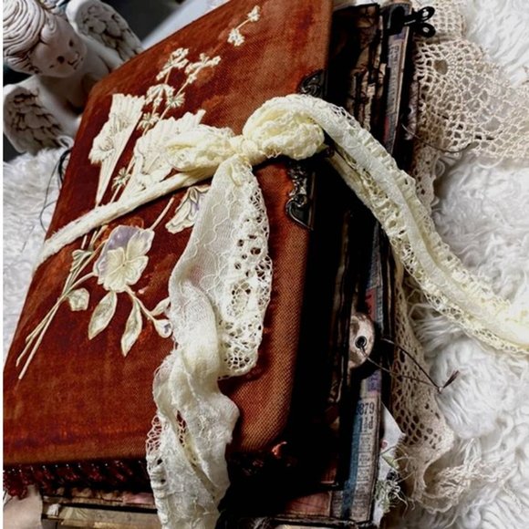 Antique Accessories - 1800’s Victorian Junk Journal